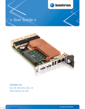 Kontron CPS3003-SA User Manual