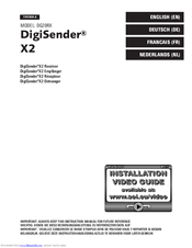 DigiSender X2 DG20RX Owner's Manual
