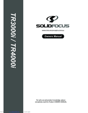 SolidFocus TR4000i Owner's Manual