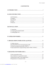 Datecs MP-5000 User Manual