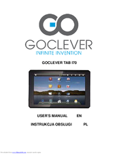 Goclever TAB I70 User Manual