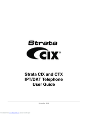 Strata CIX User Manual