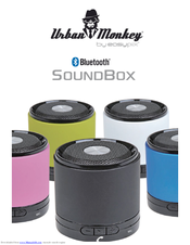 Easy Pix Urban Monkey Sound Box Manual