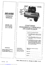 Sears Craftsman 919.154030 Owner's Manual