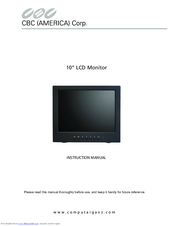 CBC ZM-L10A Instruction Manual