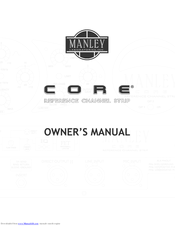 Manley CORE Owner's Manual