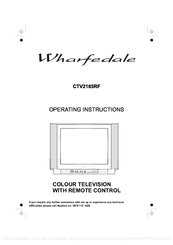 Wharfedale Pro CTV2185RF Operating Instructions Manual