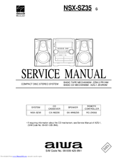 Aiwa NSX-SZ35 Service Manual