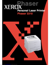 Xerox Phaser 3310 User Manual