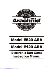 Arachnid E120 ARA Instruction Manual
