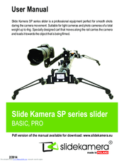 Slide Kamera SP BASIC series User Manual