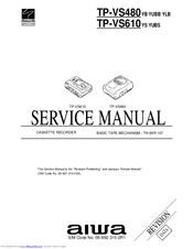 Aiwa TP-VS610 Service Manual