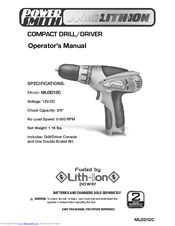MAG Power Smith MLDD12C Operator's Manual