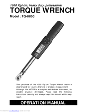 Lutron Electronics TQ-8803 Operation Manual