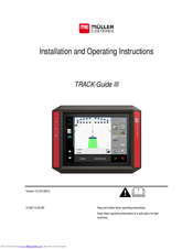 Mueller Elektronic TRACK-Guide III Installation And Operating Instructions Manual