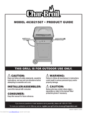 Char-Broil 463821507 Product Manual