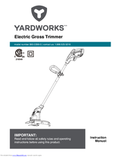 Yardworks 060-2288-0 Instruction Manual