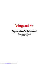 Vanguard V5 Operator's Manual