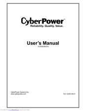 CyberPower OLS5200EXL User Manual