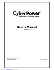 CyberPower OLS5200E User Manual