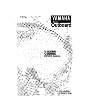 Yamaha V200W Owner's Manual