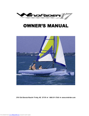 WindRider 17 Owner's Manual