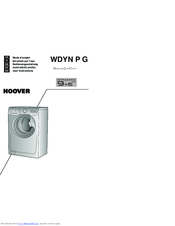 Hoover WDYN9666 G User Instructions