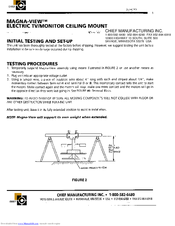 CHIEF MAGNA-VIEW Instruction Manual
