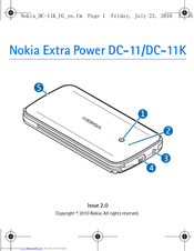 Nokia Extra Power DC-11 User Manual