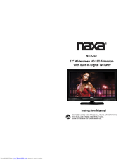 Naxa NT-2202 Instruction Manual