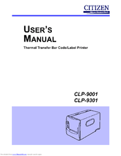 Citizen CLP-9301 User Manual