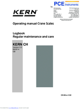 KERN CH Operating Manual