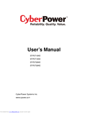 CyberPower STP3T20KE User Manual