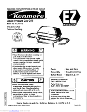 Kenmore 415.161110 User Manual