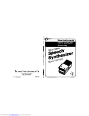 Texas Instruments PHP1500 Instructions Manual
