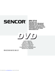 Sensor SPV 2715 User Manual