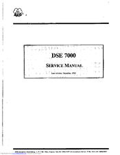 AKG DSE 7000 Service Manual