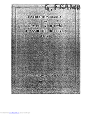 Radio Corporation ATR2C Instruction Manual
