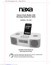 Naxa NI-3103 Instruction Manual