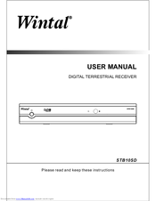 Wintal STB10SD User Manual