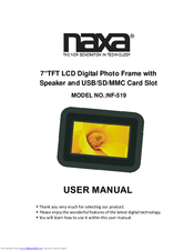 Naxa NF-519 User Manual