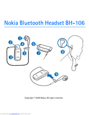 Nokia BH-106 Black User Manual