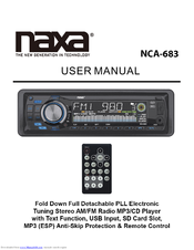Naxa NCA-683 User Manual