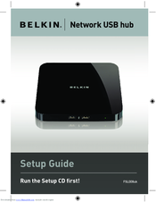Belkin F5L009UK Setup Manual