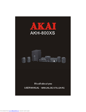 Akai AKH-800XS User Manual