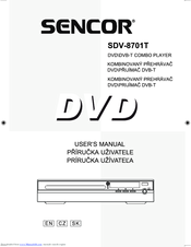 Sencor SDV-8701T User Manual