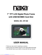 Naxa NF-502 User Manual