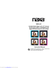 Naxa NMV-170 Instruction Manual