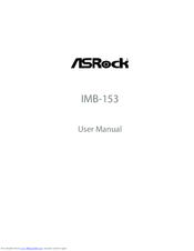 ASROCK IMB-153 User Manual