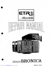 Zenza Bronica ETRSI Repair Manual